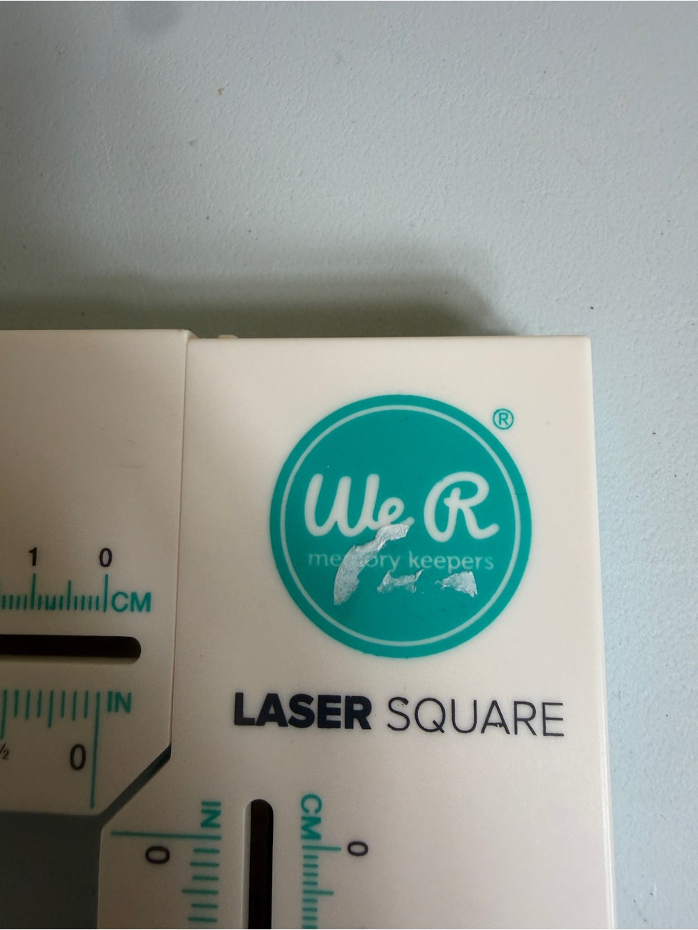 We R Memory Keepers Laser Square Alignment Tool Craft Ruler - Picture 2 of 6
